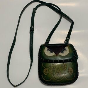 Loved vintage owl cross body bag